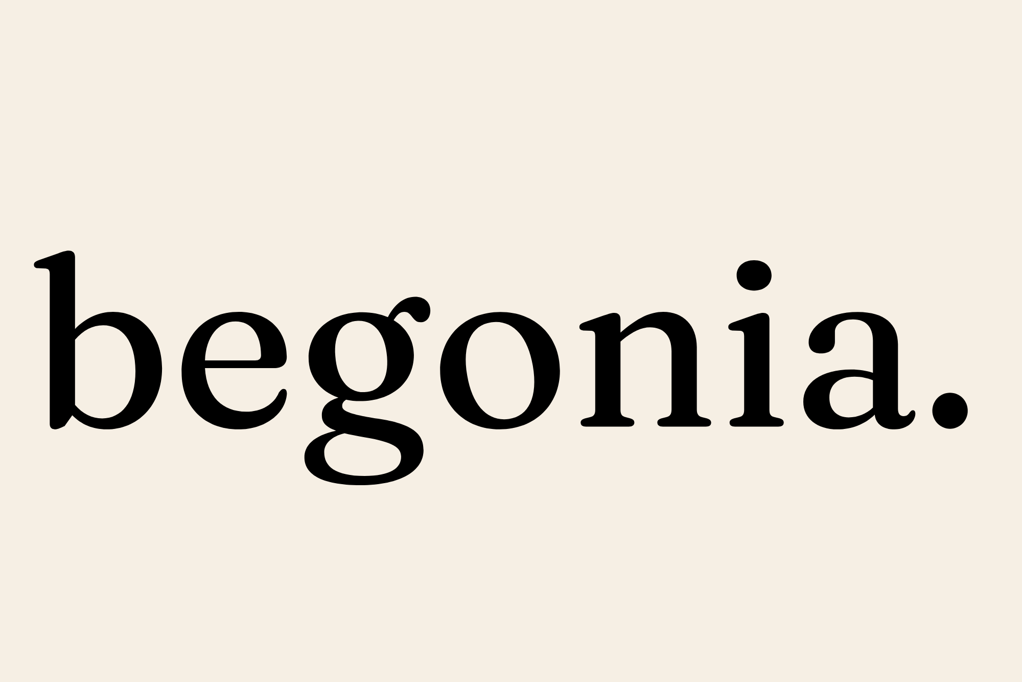 begonia